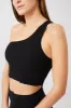 One Shoulder Top Black sold by Ivalo.com