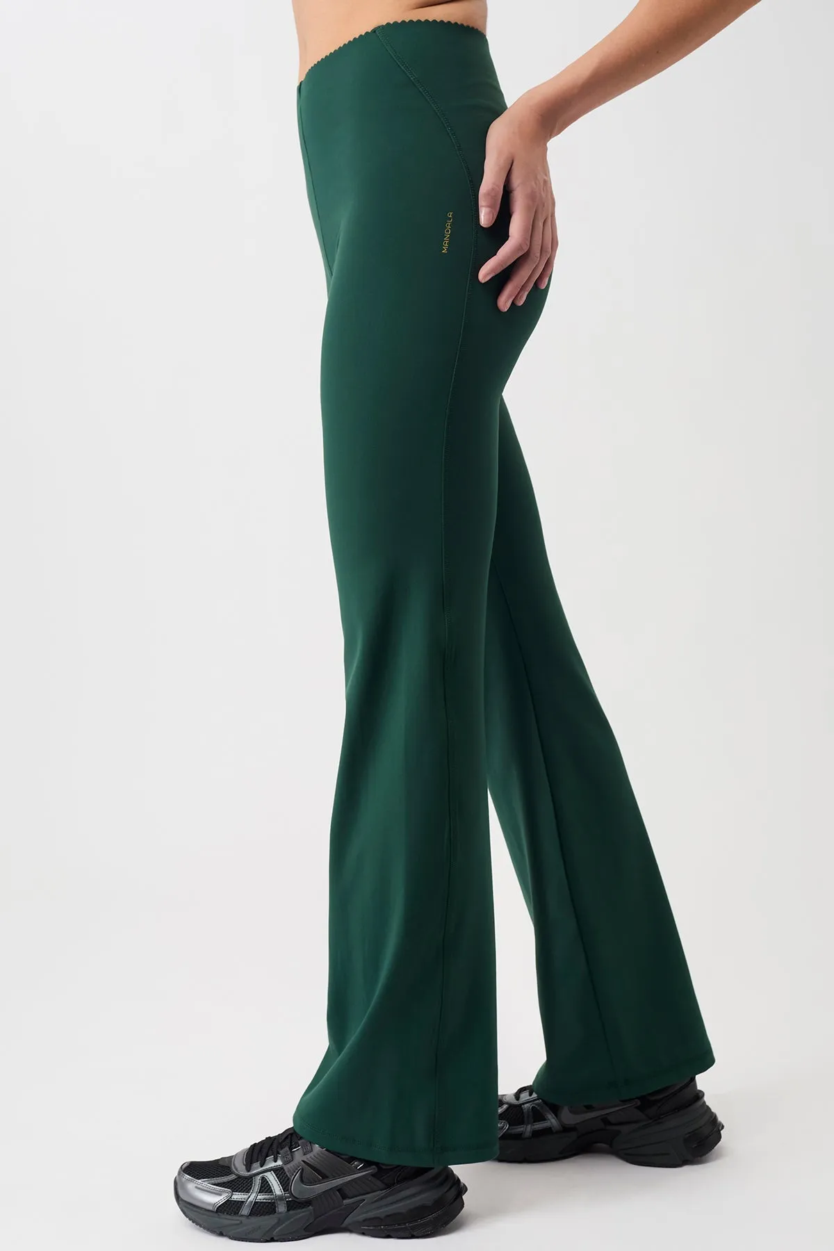 Flared Workout Pants Seaweed sold by Ivalo.com product image thumbnail 4