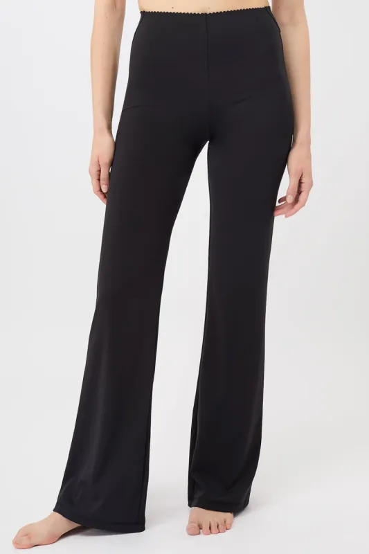 Flared Workout Pants Black sold by Ivalo.com