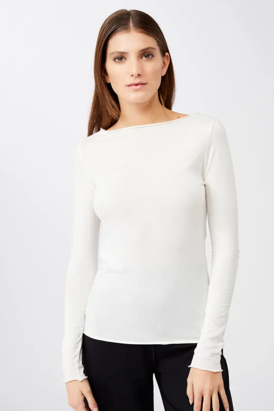 Basic Longsleeve White sold by Ivalo.com