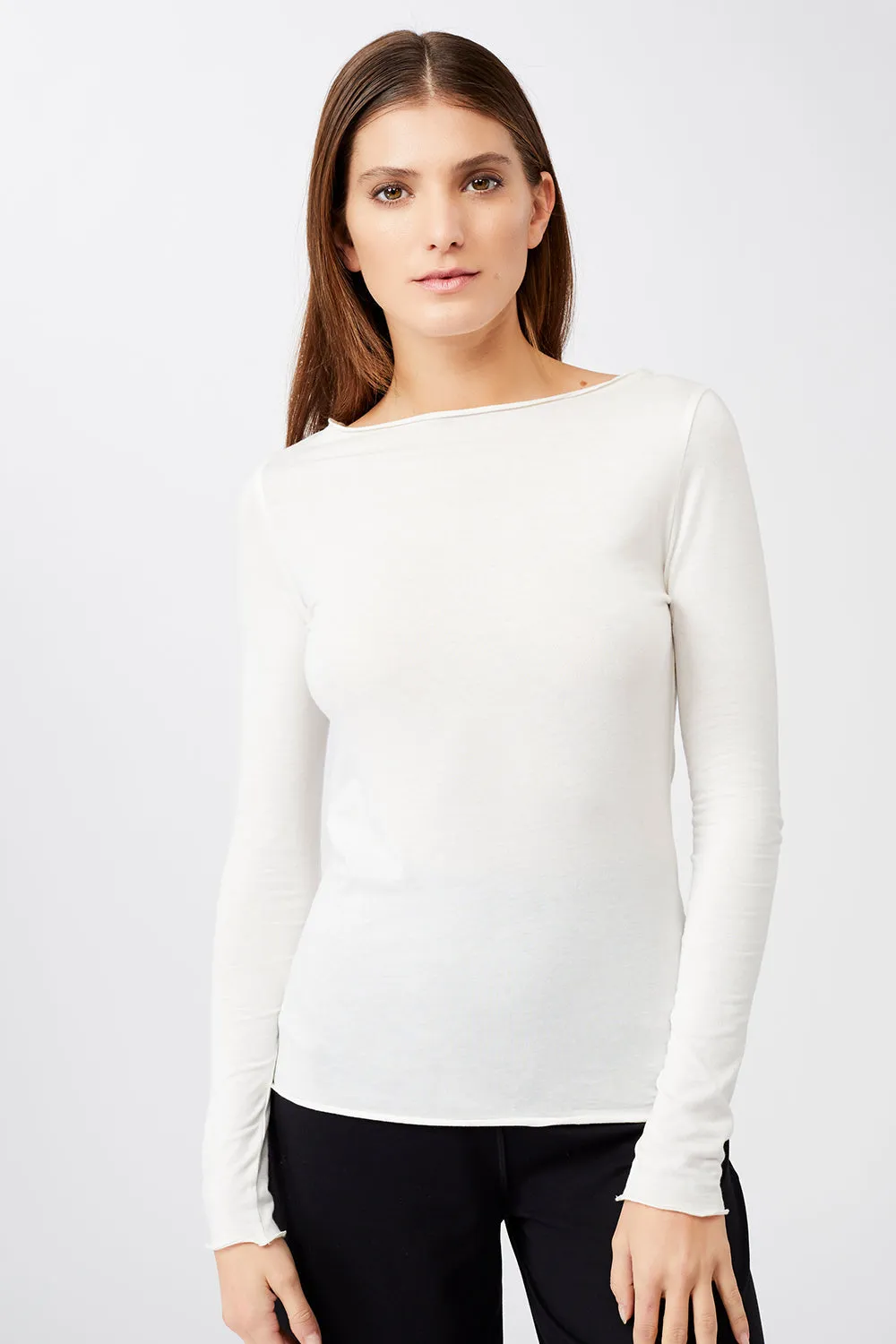Basic Longsleeve White sold by Ivalo.com