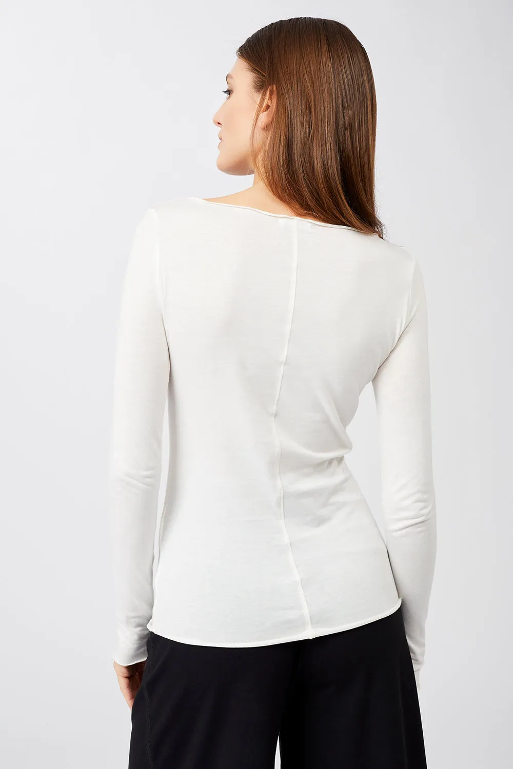 Basic Longsleeve White sold by Ivalo.com product image thumbnail 2