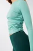 Side Ruffled Longsleeve Seafoam sold by Ivalo.com