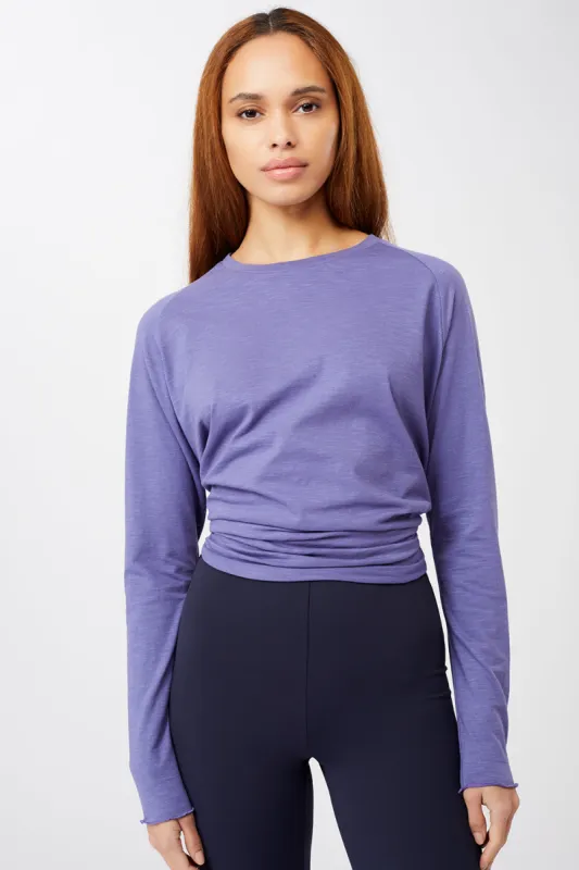 Back Bow Longsleeve Deep Violet sold by Ivalo.com