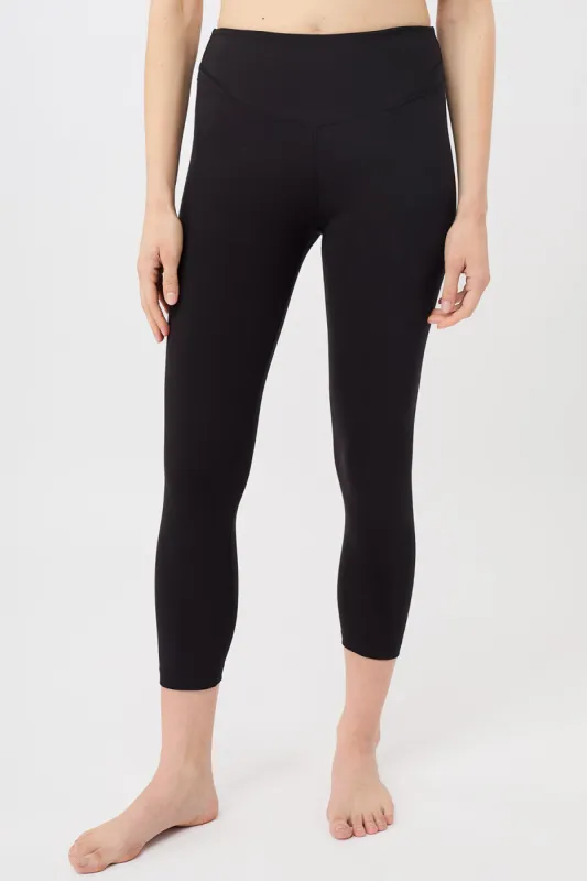 Cropped Yoga Pant Black sold by Ivalo.com