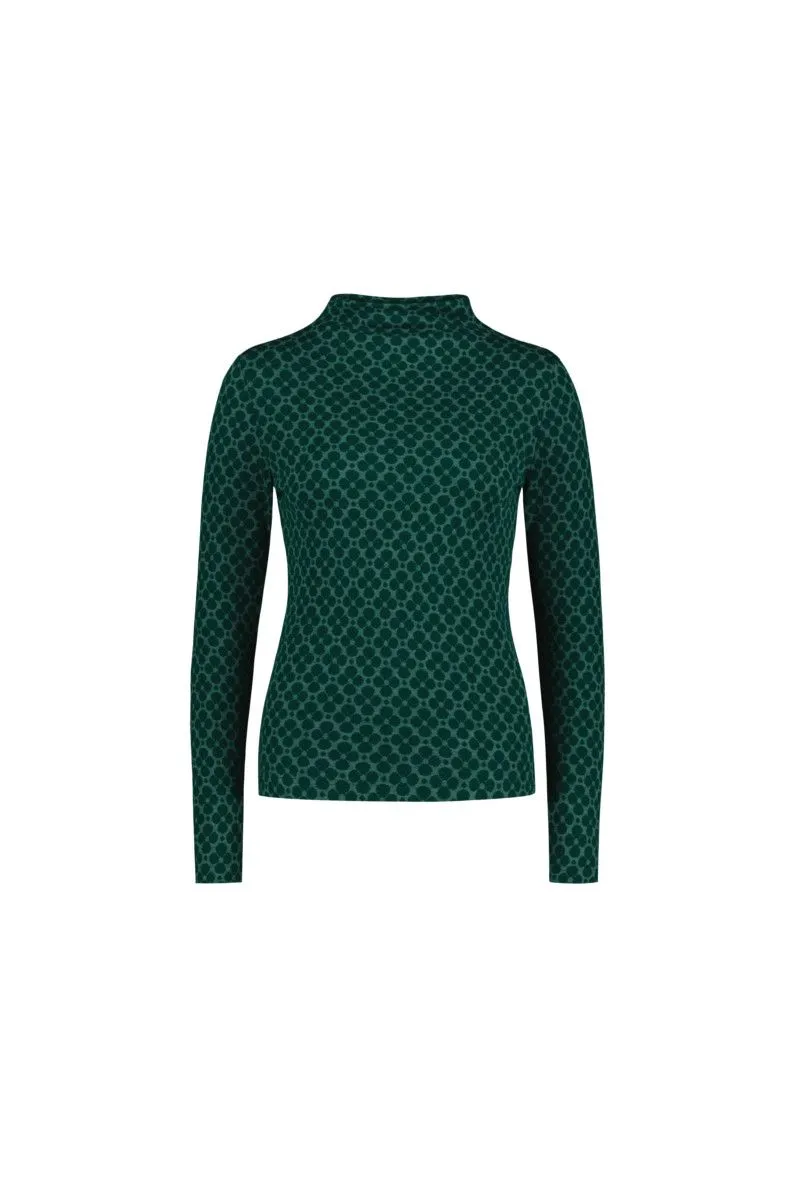 Iisi Wool Turtleneck Top Apila Green sold by Ivalo.com