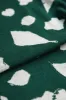 Iisi Wool Turtleneck Top Alpine Rose Green/White sold by Ivalo.com