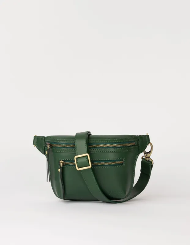 Beck's Bum Bag Pine Green Classic Leather sold by Ivalo.com