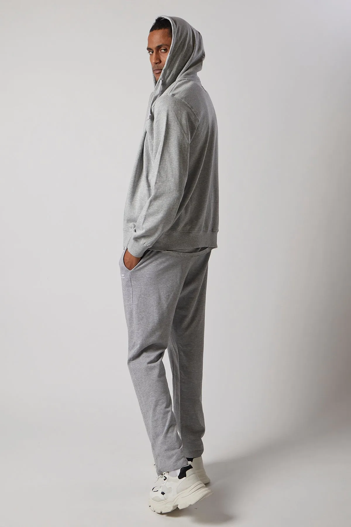 Men's Zip-Up Sweatsuit Set Grey sold by Ivalo.com