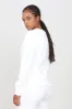Women's Crewneck Sweatshirt White sold by Ivalo.com