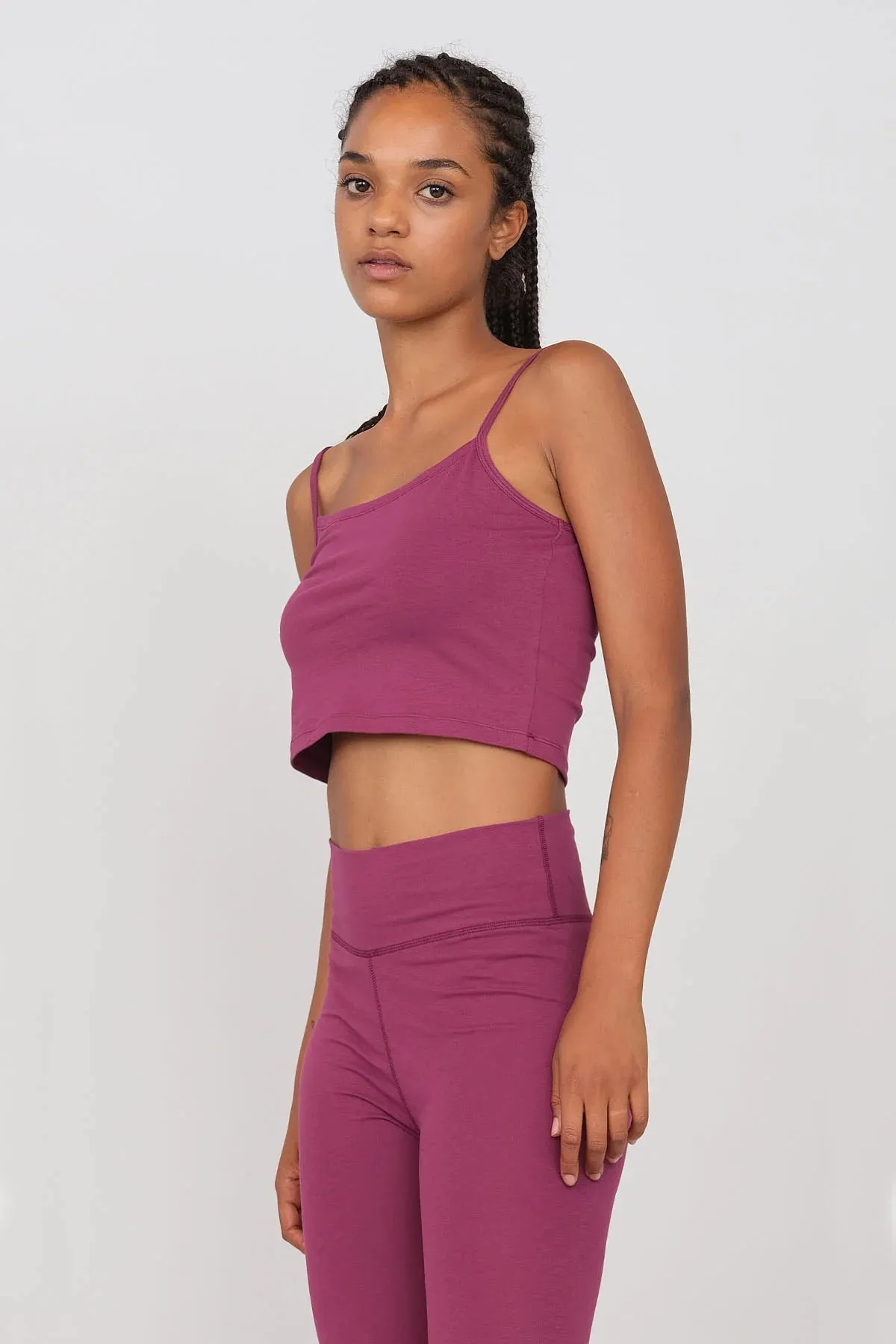 Sporty Crop Top Grape sold by Ivalo.com product image thumbnail 3