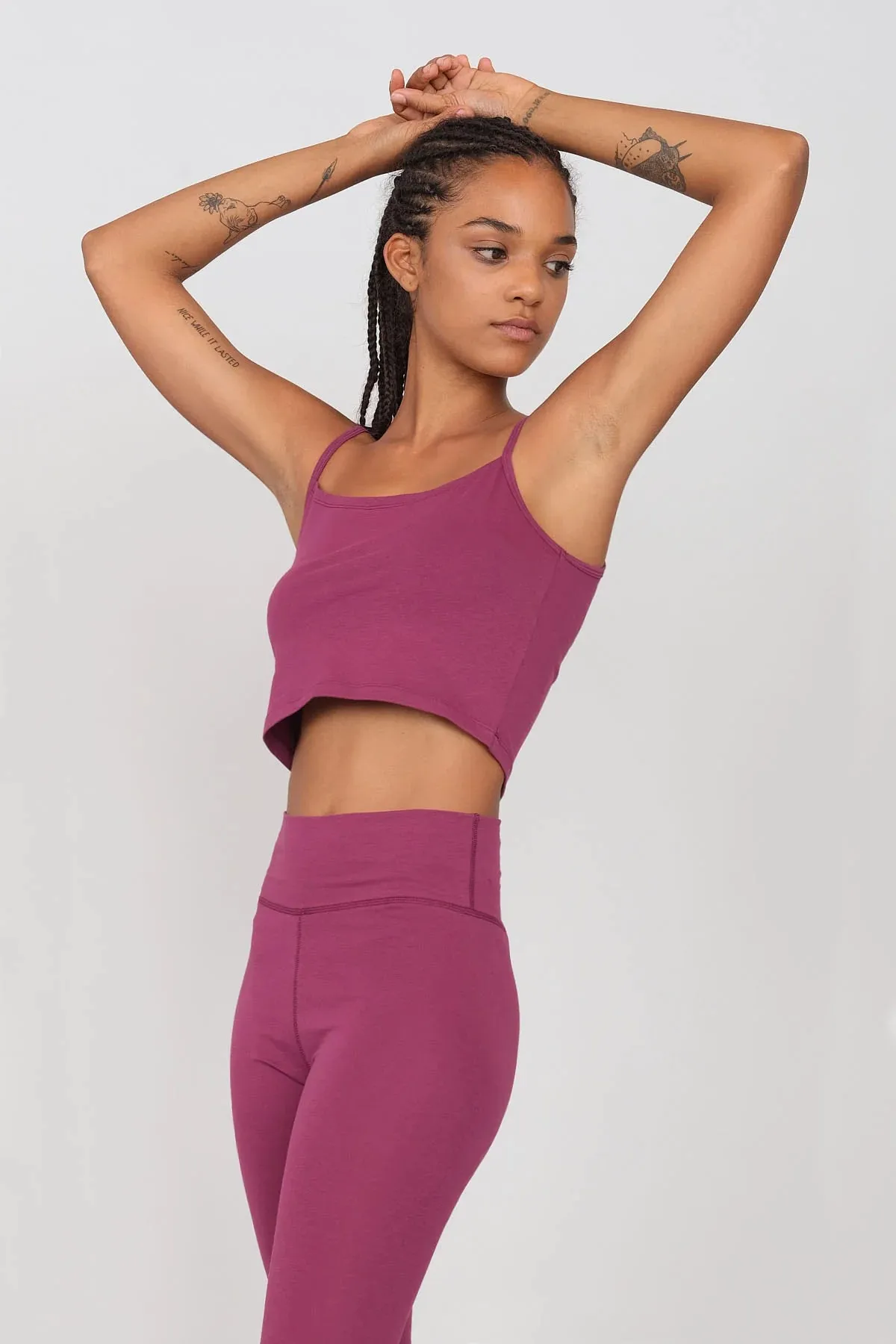 Sporty Crop Top Grape sold by Ivalo.com