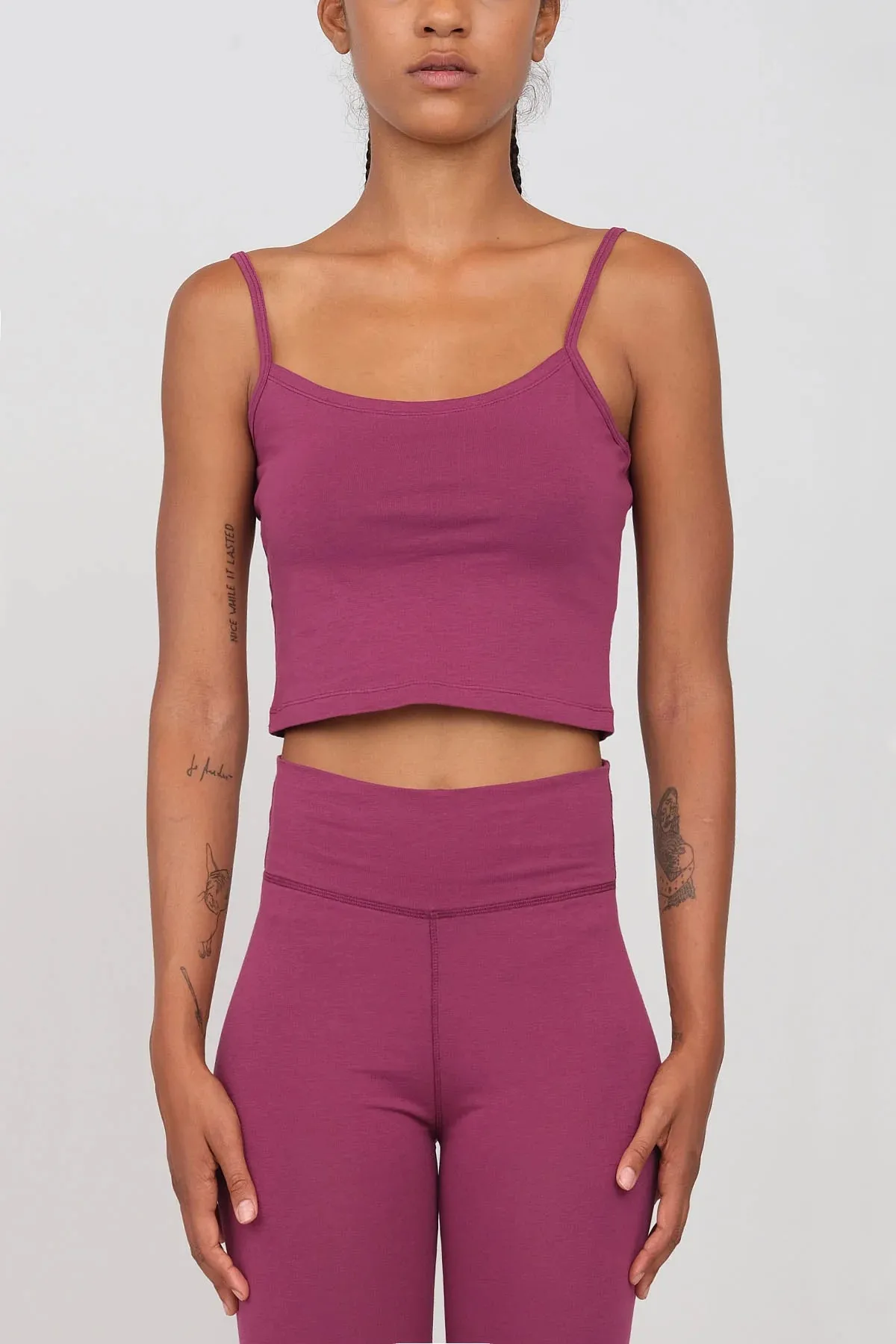 Sporty Crop Top Grape sold by Ivalo.com product image thumbnail 2