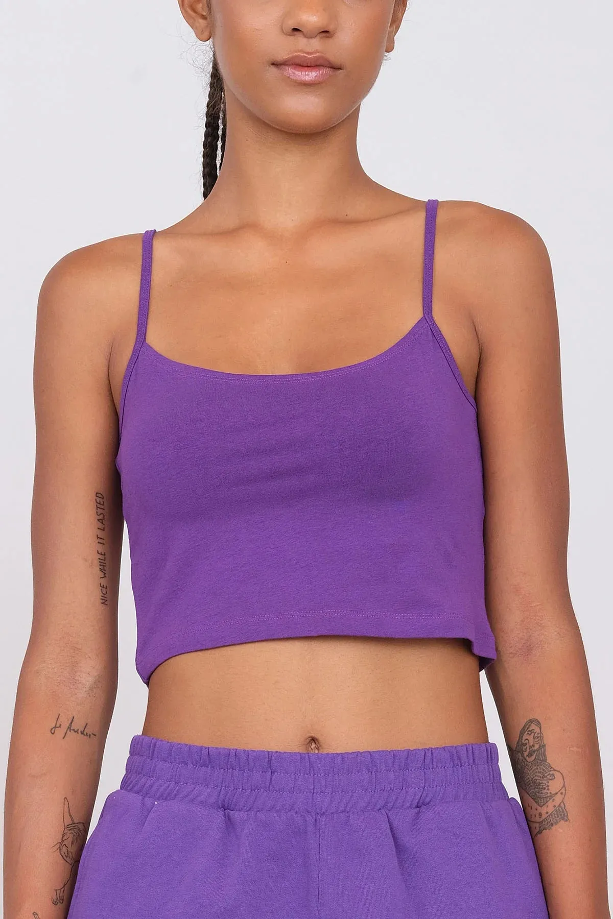 Sporty Crop Top Purple sold by Ivalo.com product image thumbnail 2