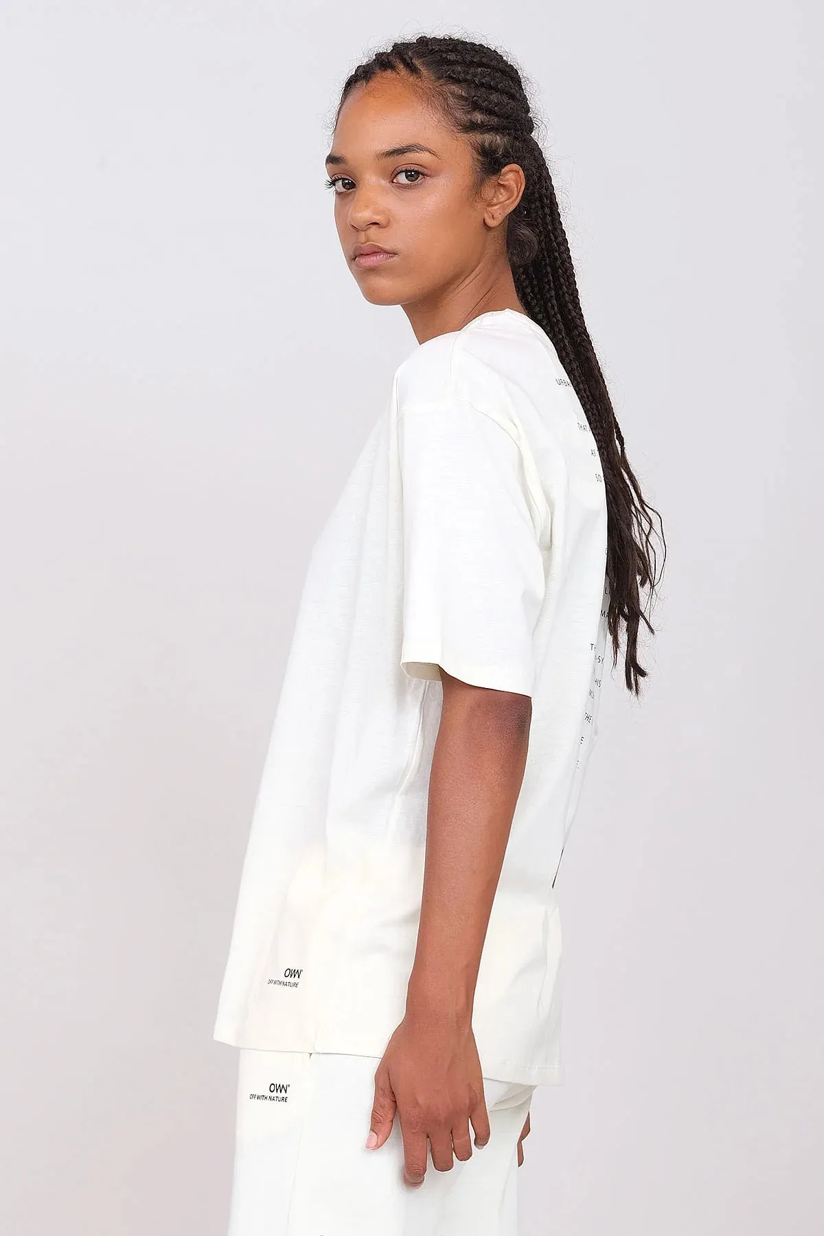 Unisex Oversize Crewneck T-Shirt Butter sold by Ivalo.com product image thumbnail 4