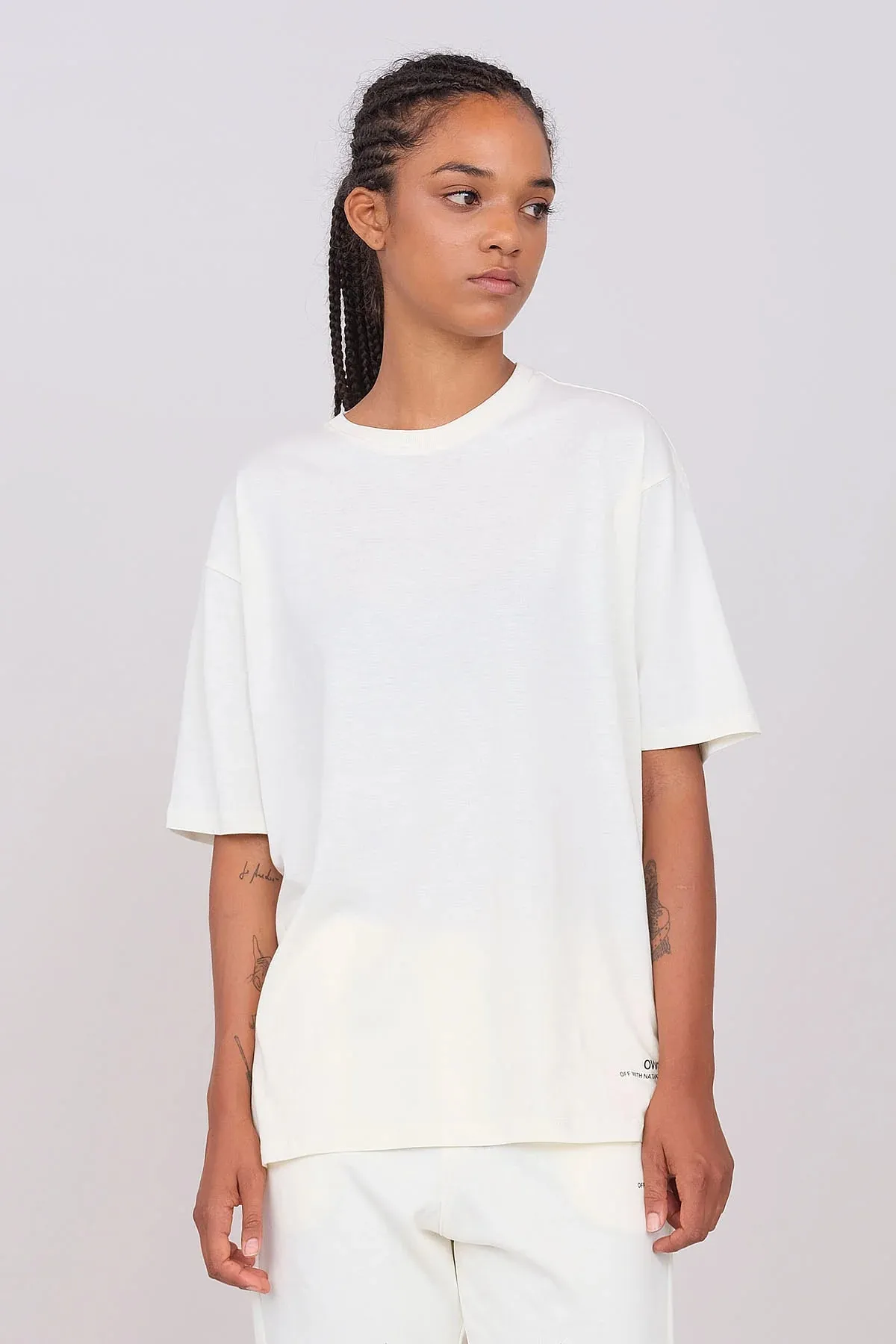 Unisex Oversize Crewneck T-Shirt Butter sold by Ivalo.com product image thumbnail 2