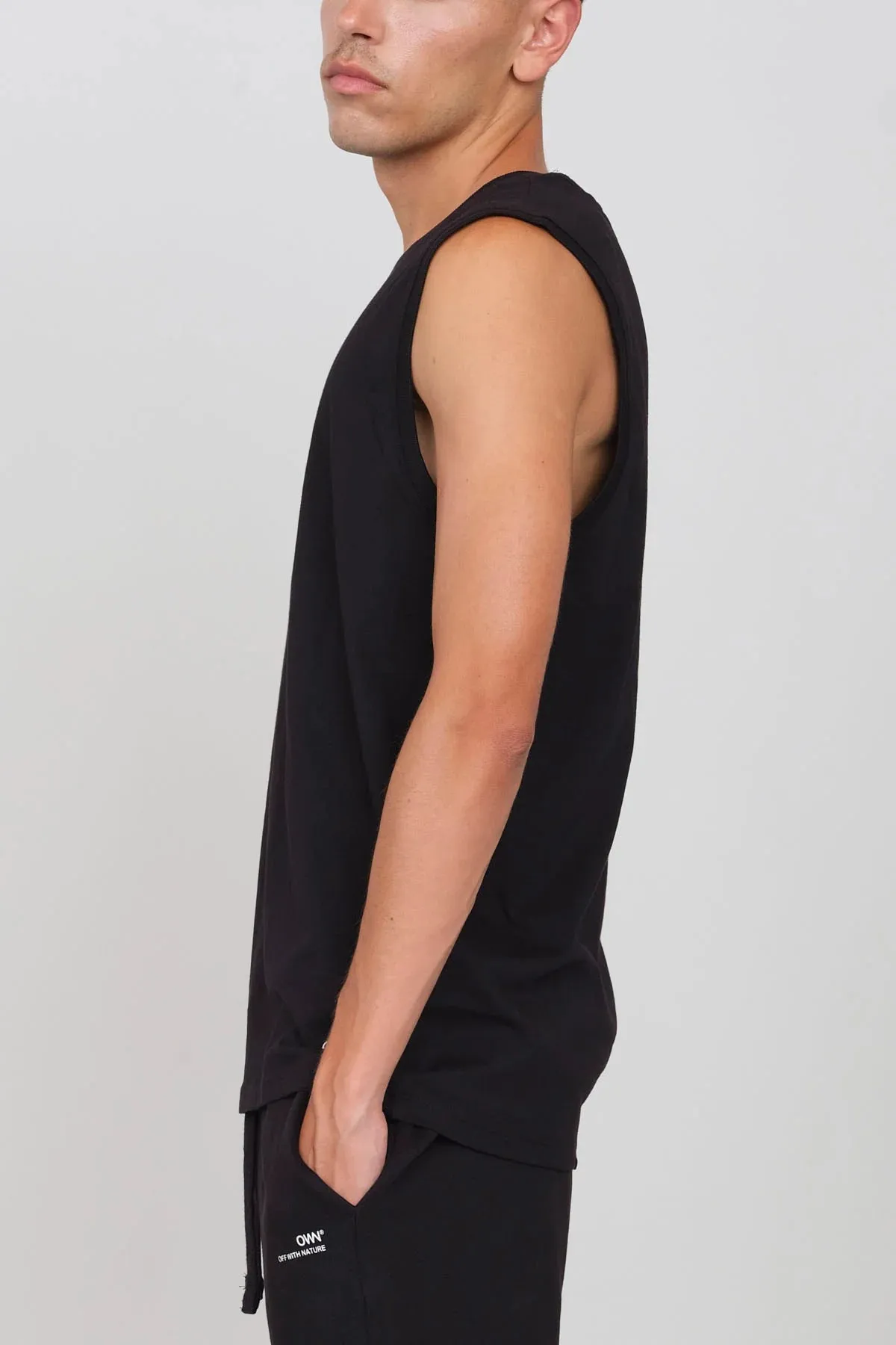 Men's Tank Top Black sold by Ivalo.com product image thumbnail 3