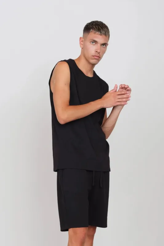 Men's Tank Top Black sold by Ivalo.com