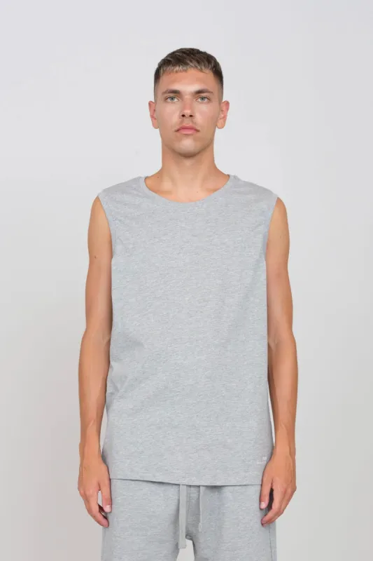 Men's Tank Top Grey sold by Ivalo.com