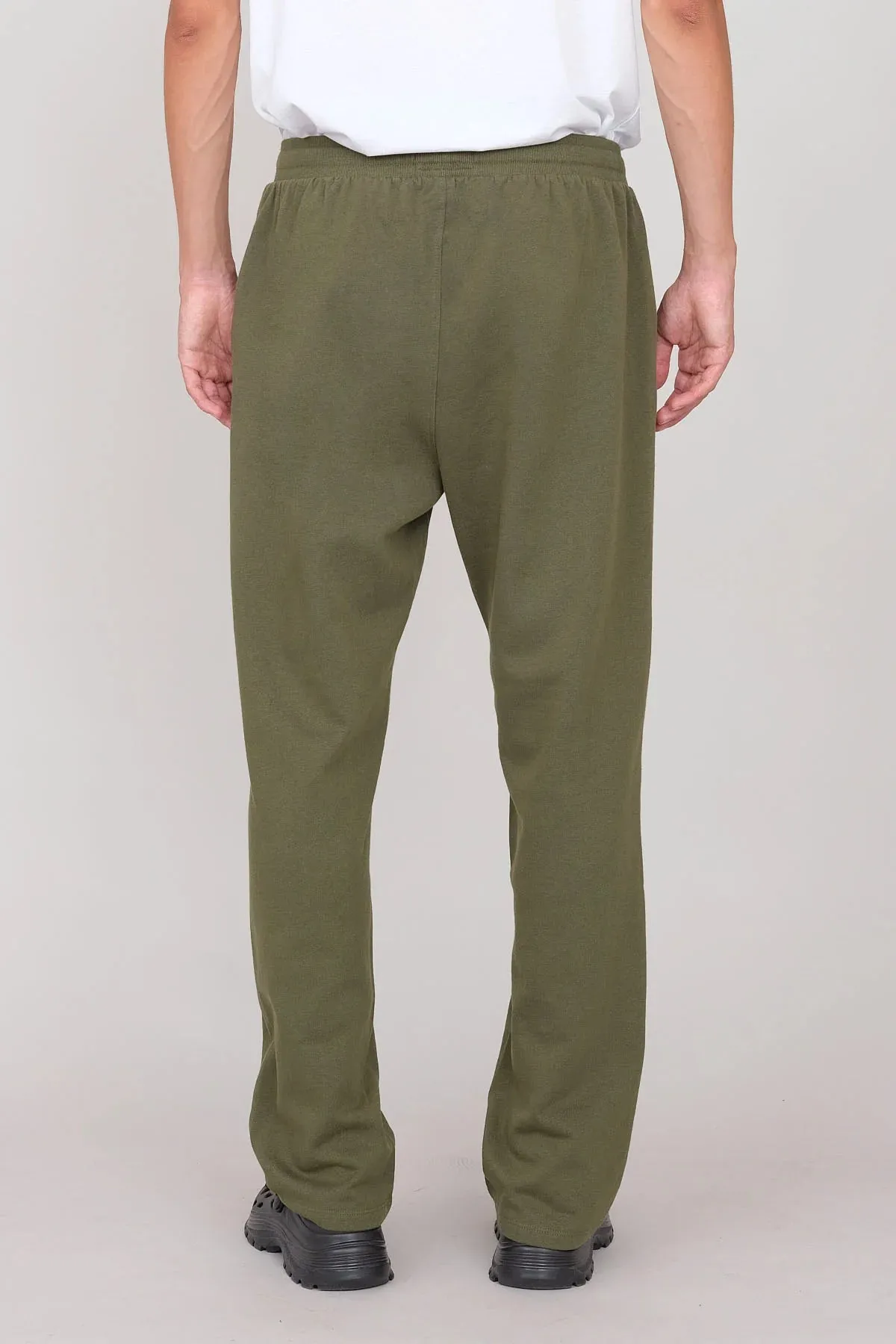 Men's Straight Gauzy Joggers Military Green sold by Ivalo.com product image thumbnail 4