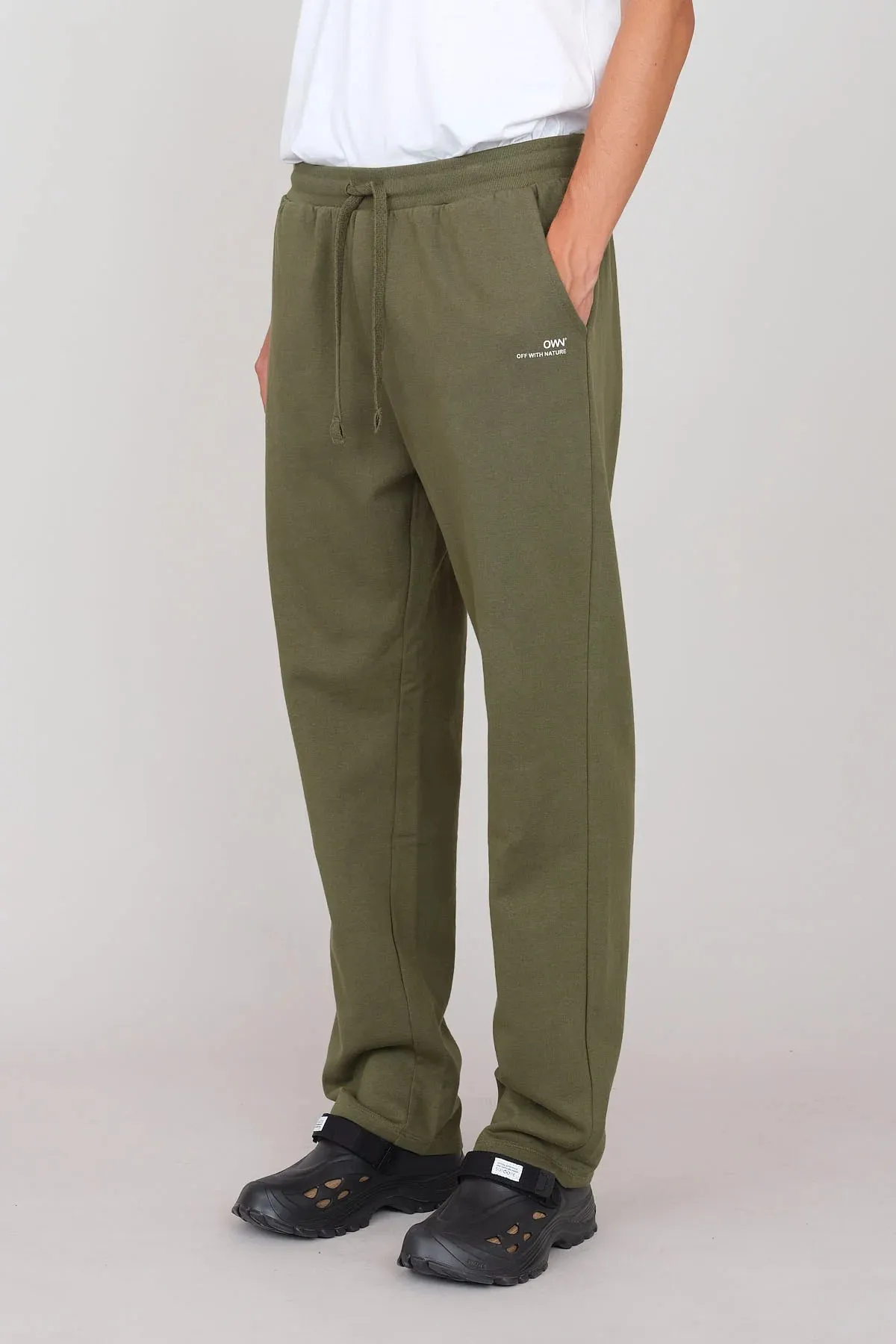 Men's Straight Gauzy Joggers Military Green sold by Ivalo.com product image thumbnail 2