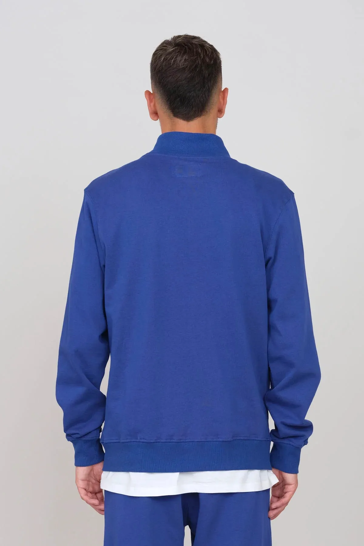 Men's Sweatshirt With A Zipper Royal Blue sold by Ivalo.com product image thumbnail 4