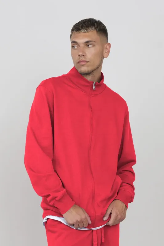 Men's Sweatshirt With A Zipper Red sold by Ivalo.com
