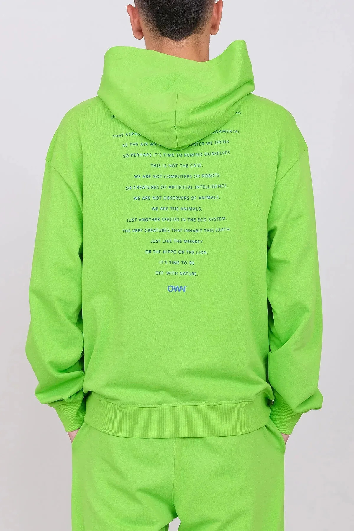 Unisex Oversize Hoodie Apple Green sold by Ivalo.com product image thumbnail 5