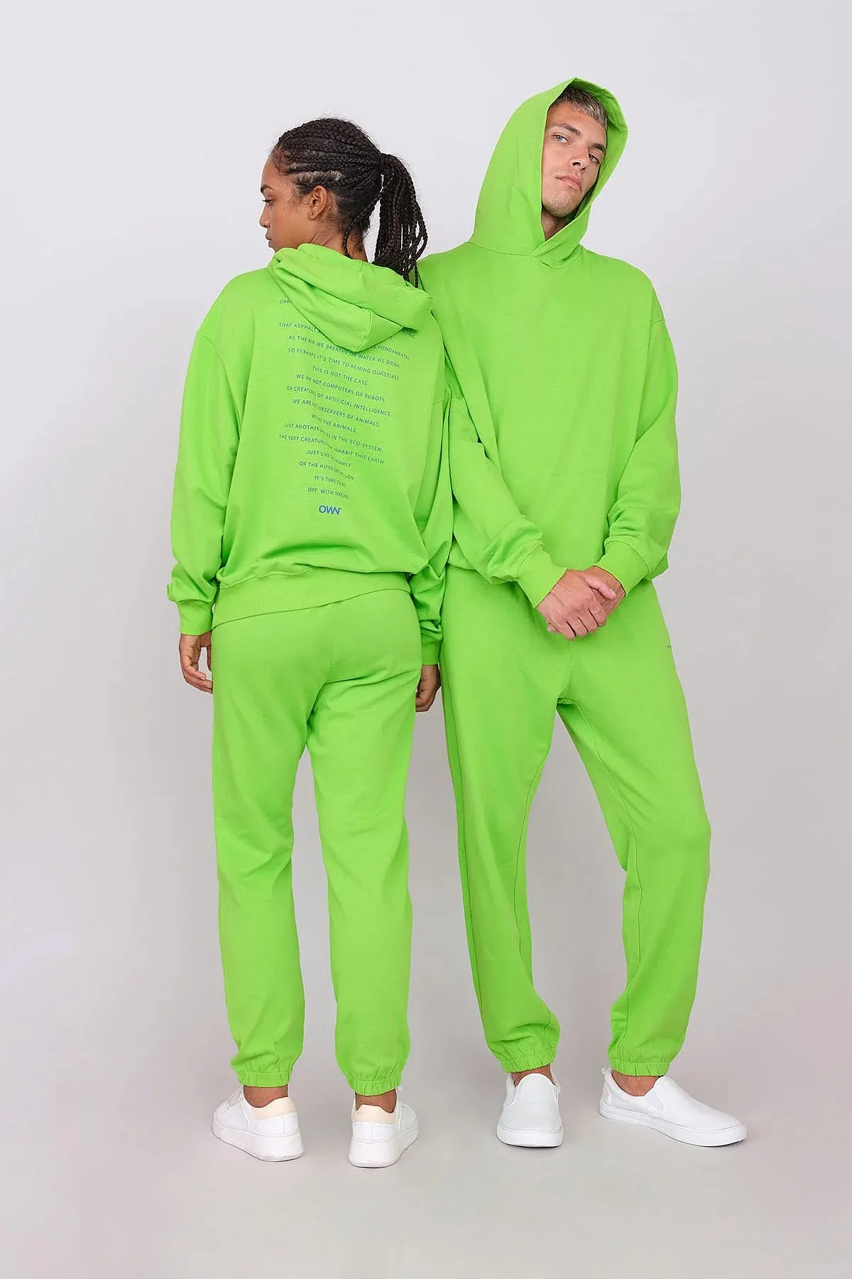 Unisex Oversize Hoodie Apple Green sold by Ivalo.com