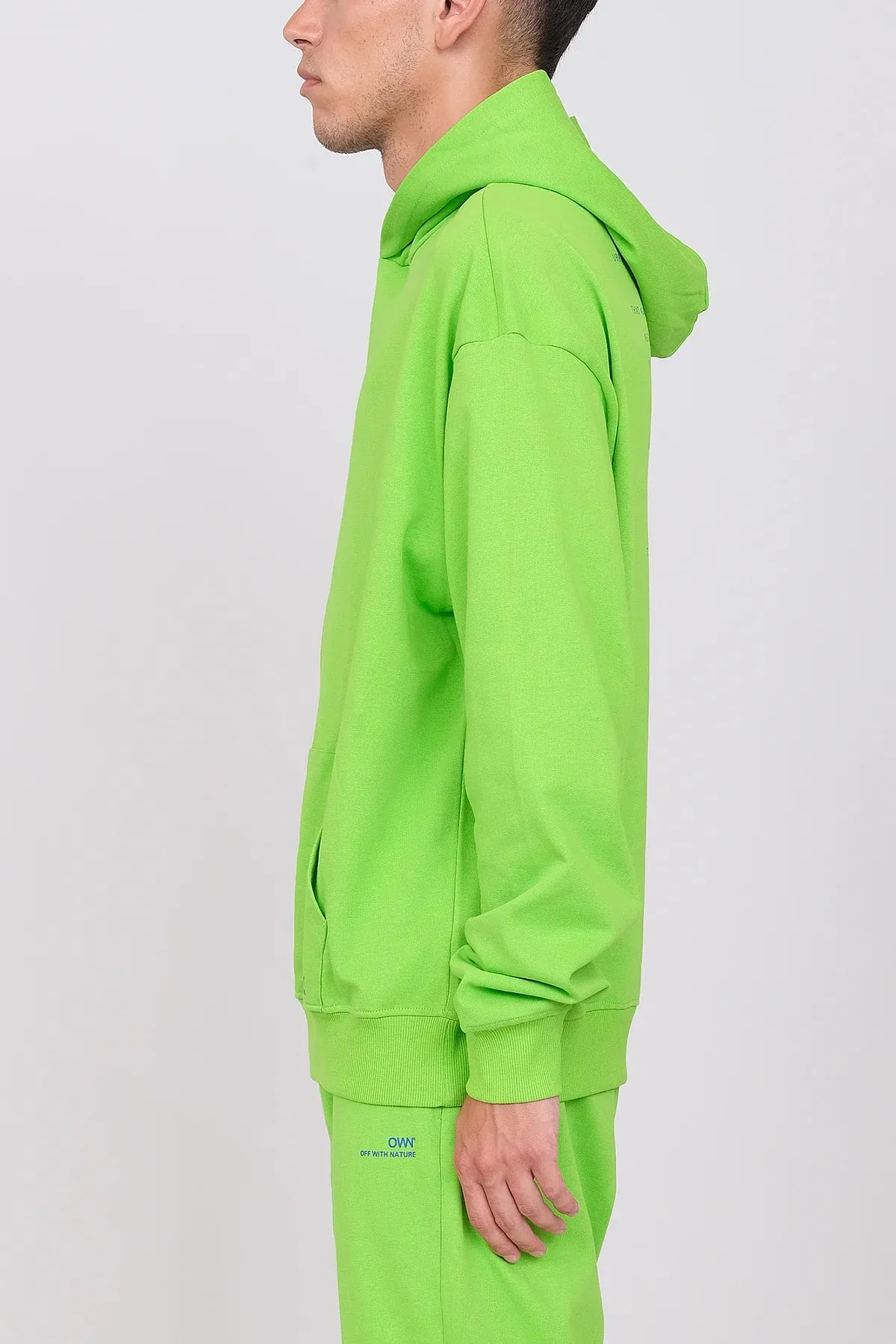 Unisex Oversize Hoodie Apple Green sold by Ivalo.com product image thumbnail 4