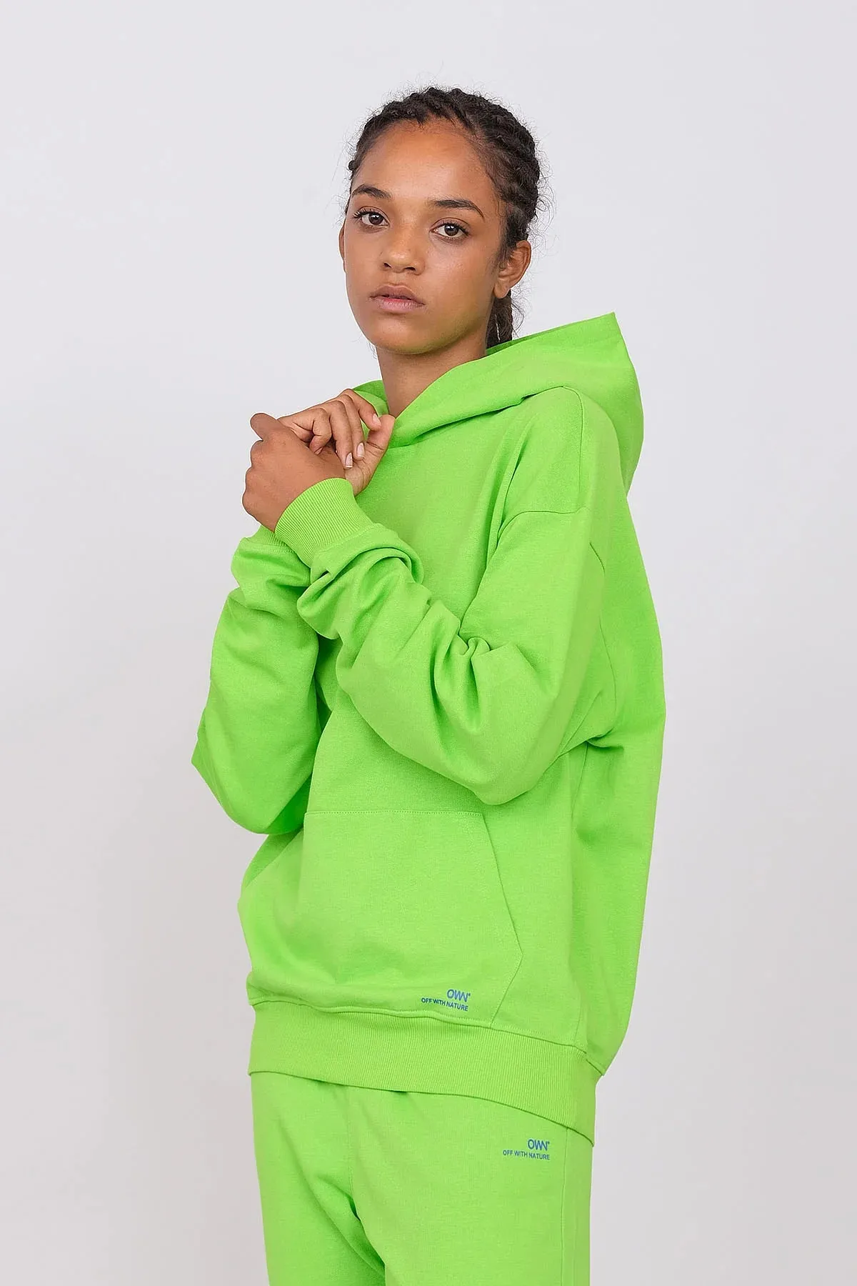 Unisex Oversize Hoodie Apple Green sold by Ivalo.com product image thumbnail 3