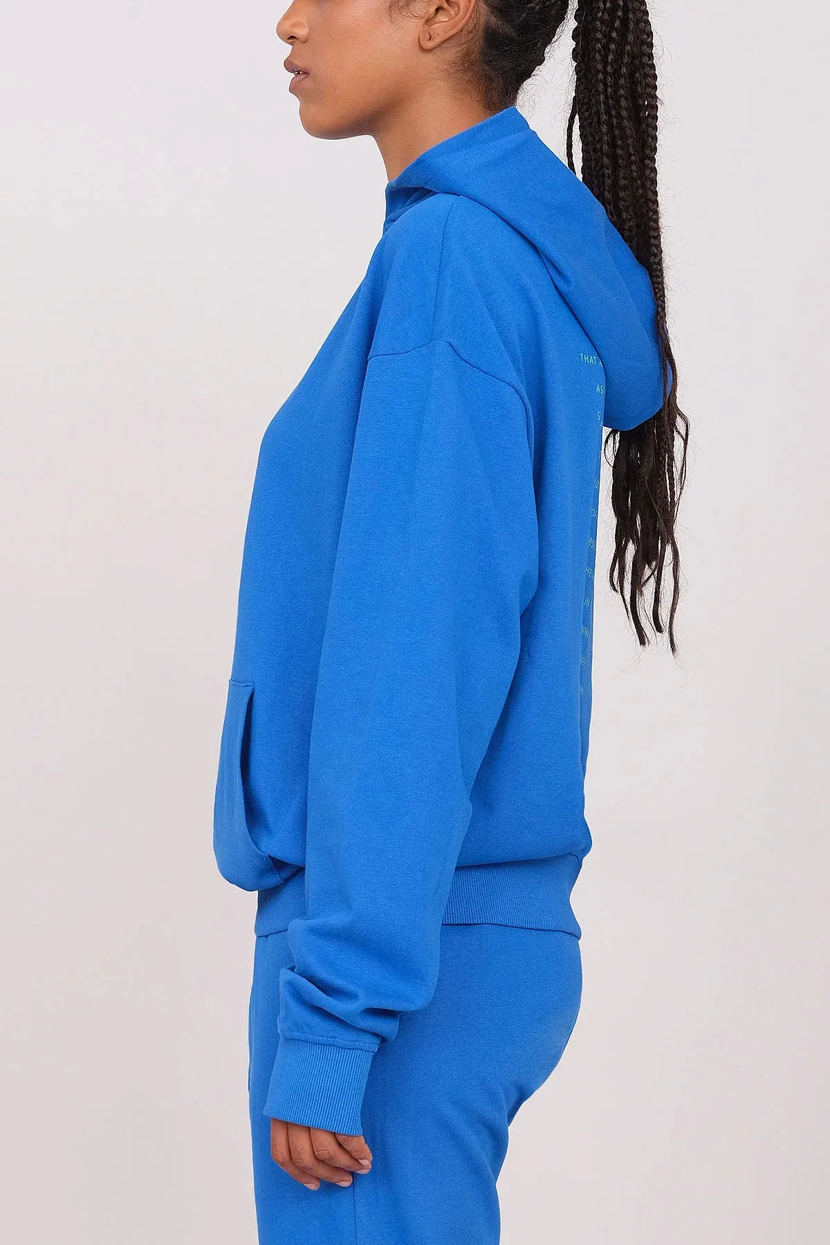Unisex Oversize Hoodie Cobalt Blue sold by Ivalo.com product image thumbnail 3