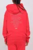 Unisex Oversize Hoodie Red sold by Ivalo.com