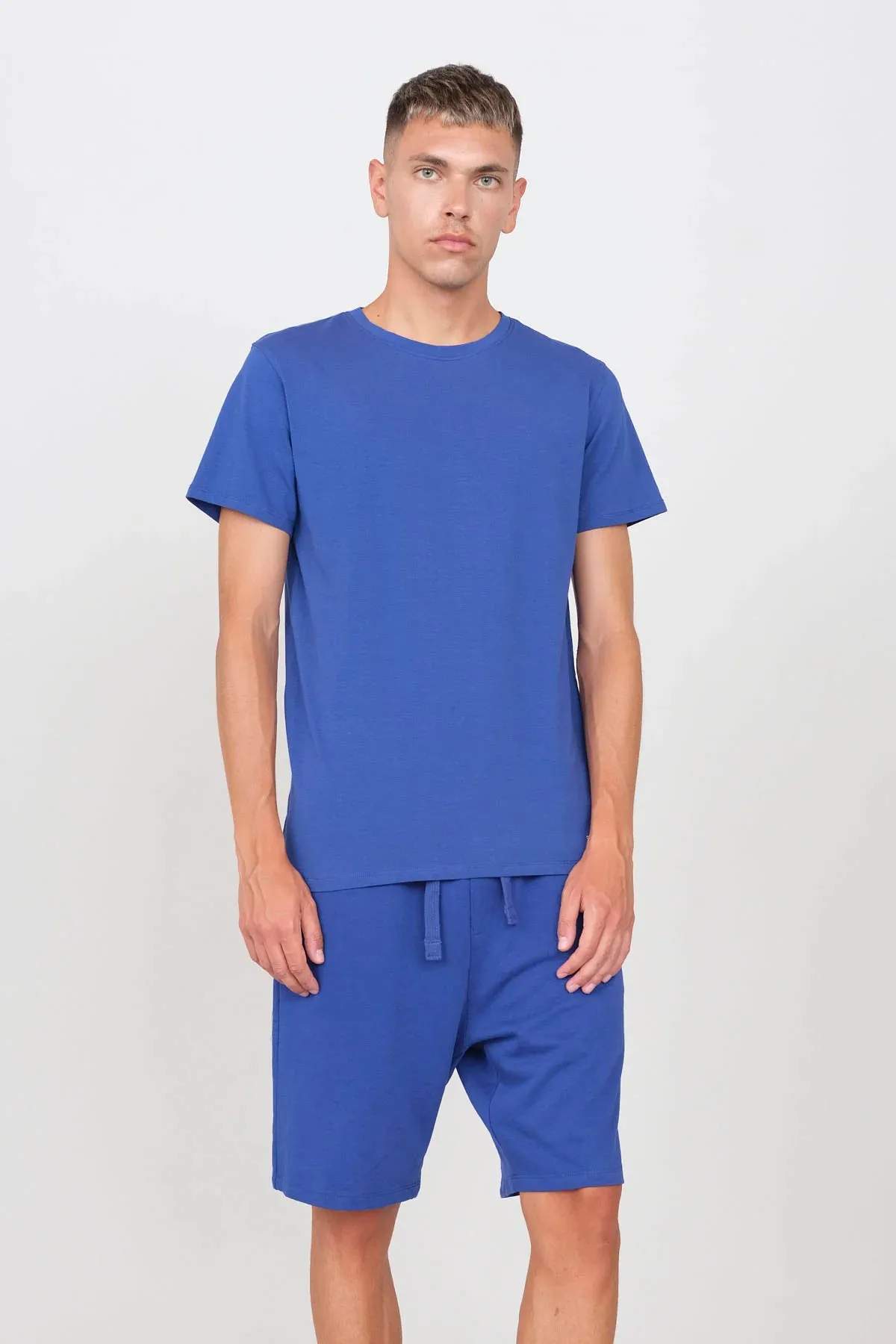 Men's Crewneck T-Shirt Royal Blue sold by Ivalo.com product image thumbnail 2