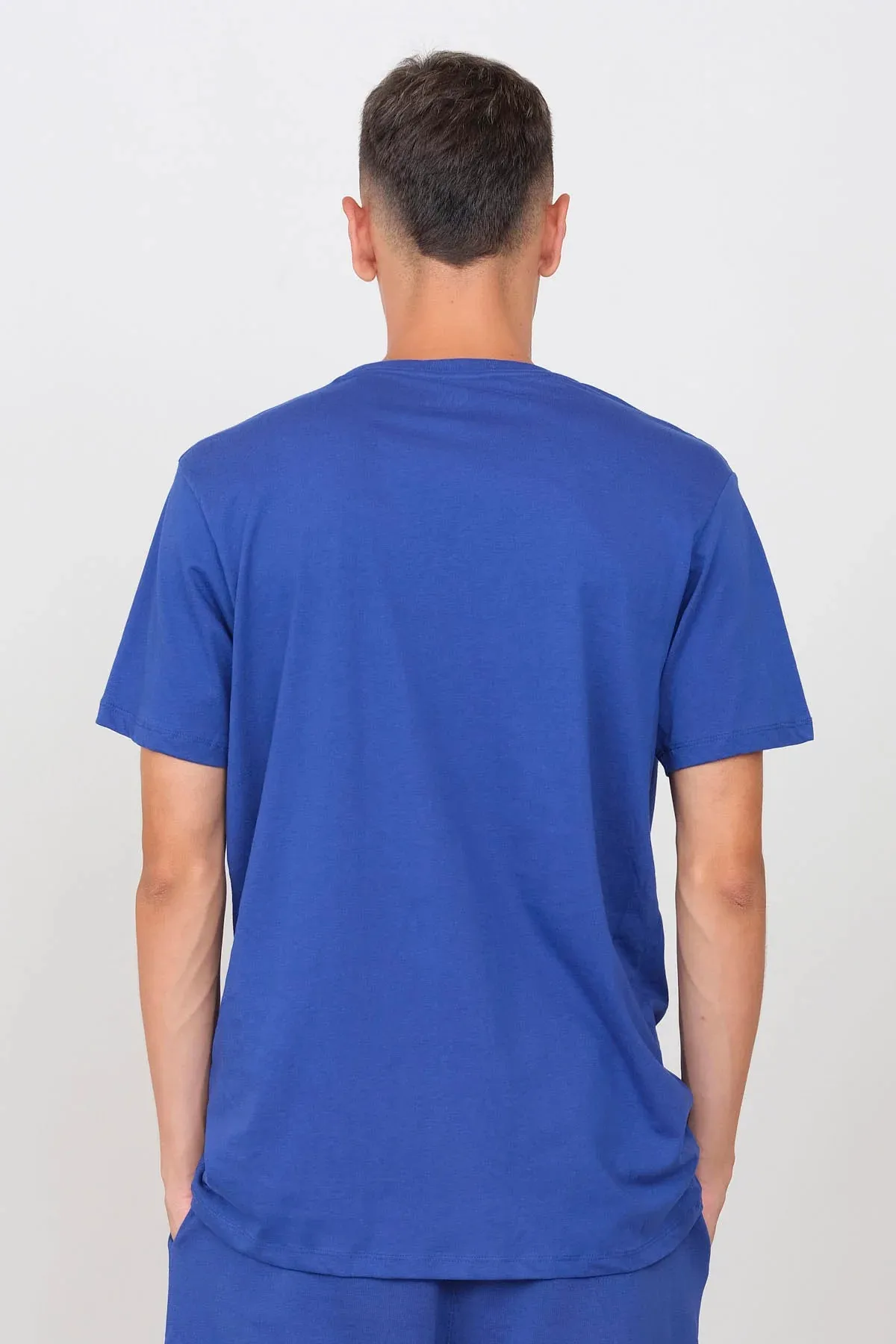 Men's Crewneck T-Shirt Royal Blue sold by Ivalo.com product image thumbnail 4