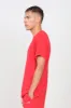 Men's Crewneck T-Shirt Red sold by Ivalo.com