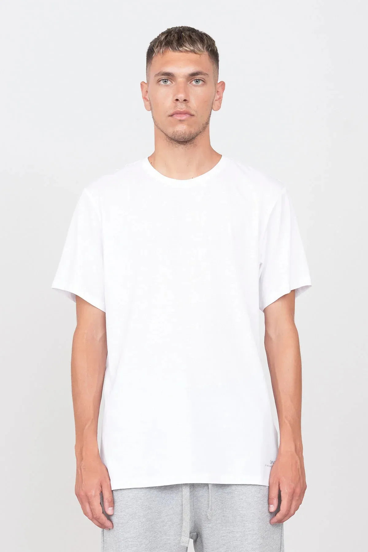 Men's Crewneck T-Shirt White sold by Ivalo.com