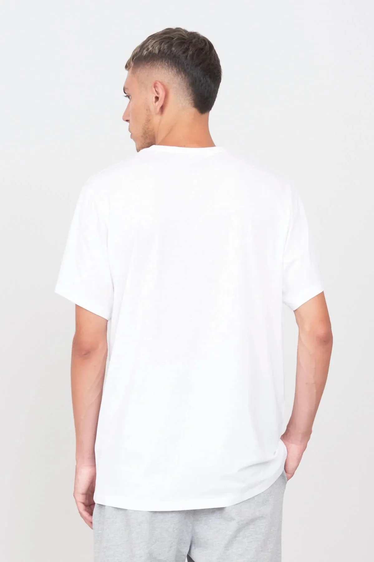 Men's Crewneck T-Shirt White sold by Ivalo.com product image thumbnail 4