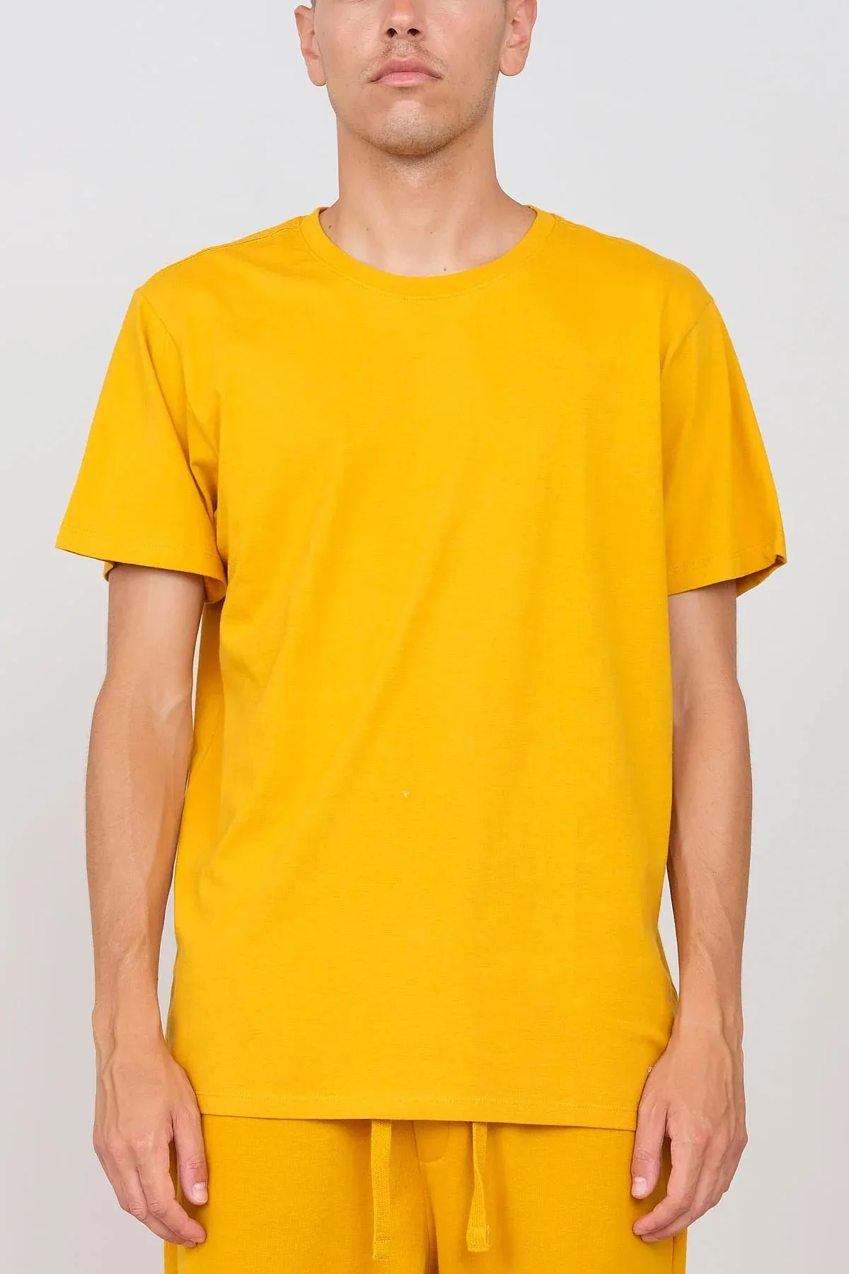 Men's Crewneck T-Shirt Ochre sold by Ivalo.com product image thumbnail 2