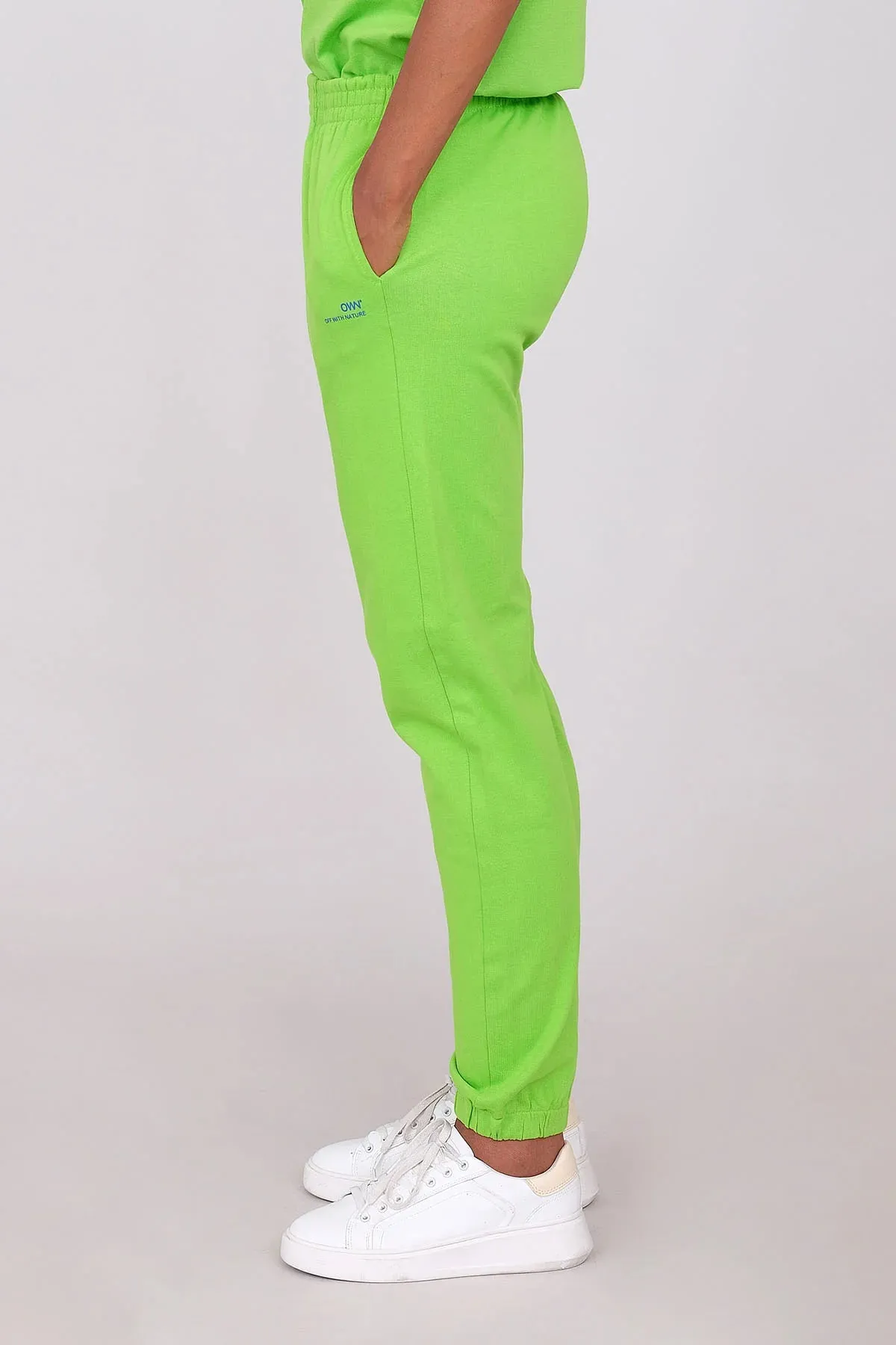 Oversize Unisex Joggers Apple Green sold by Ivalo.com product image thumbnail 5
