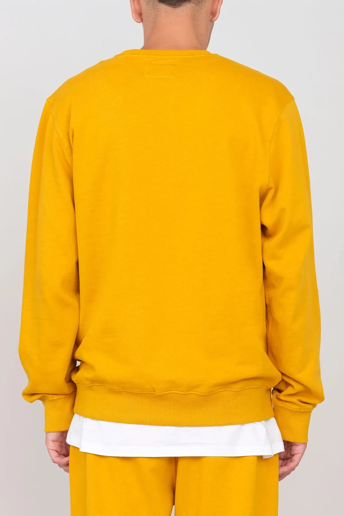 Men's Gauzy Crewneck Sweatshirt Ochre sold by Ivalo.com product image thumbnail 4