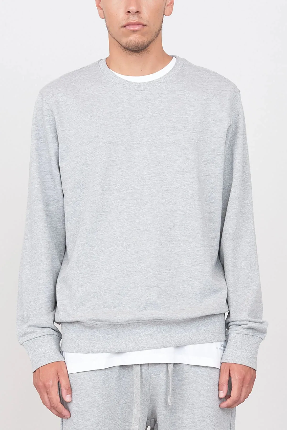Men's Gauzy Crewneck Sweatshirt Grey sold by Ivalo.com product image thumbnail 4