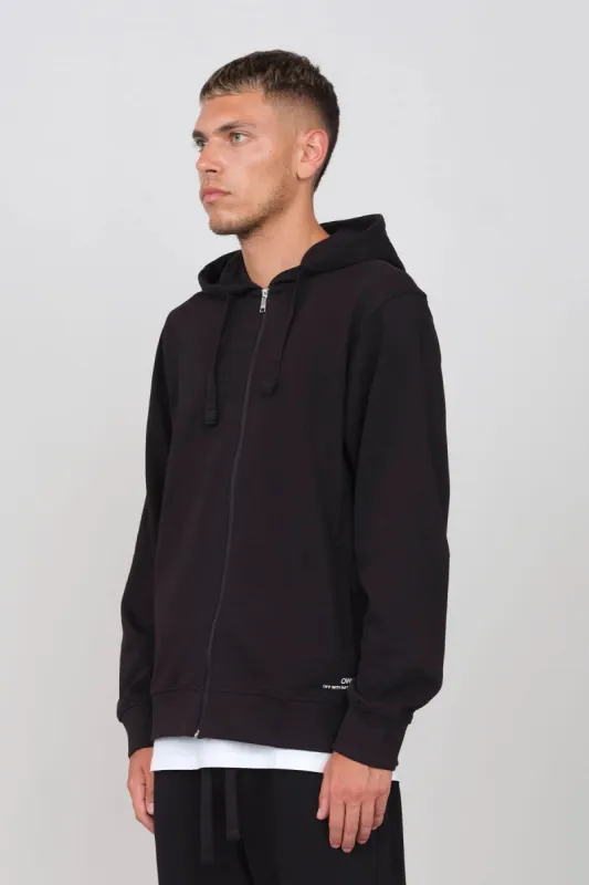 Men's Hoodie With A Zipper Black sold by Ivalo.com