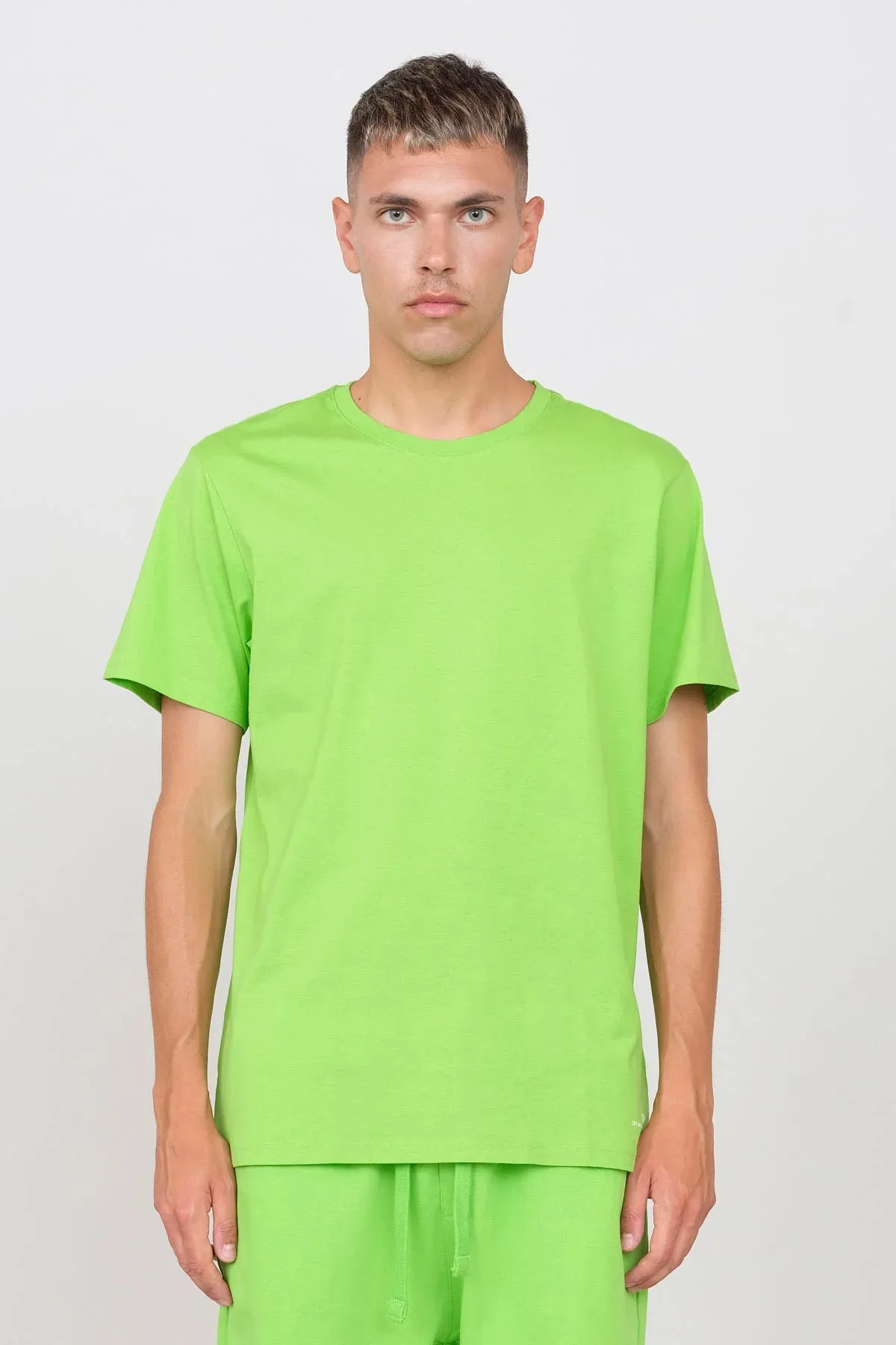 Men's Crewneck T-Shirt Apple Green sold by Ivalo.com