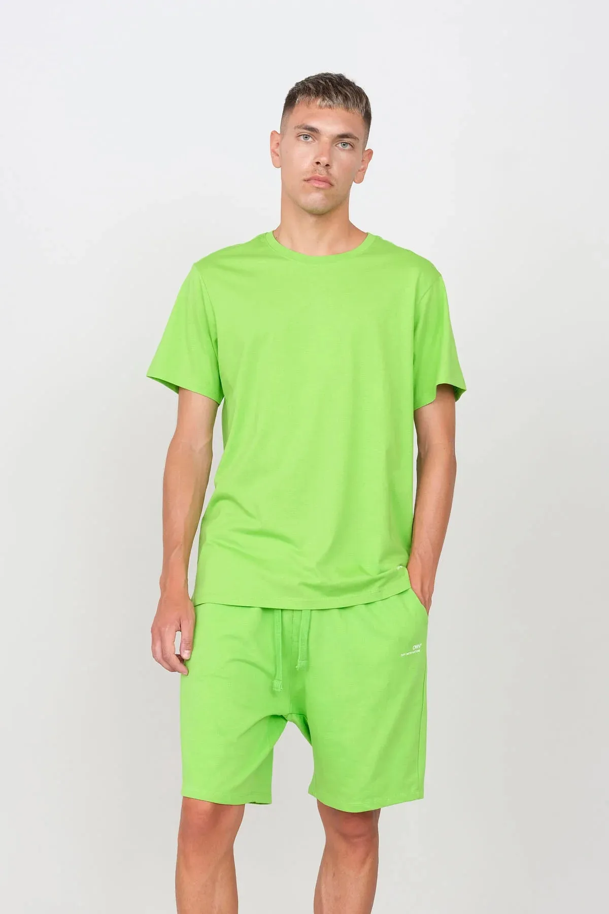 Men's Crewneck T-Shirt Apple Green sold by Ivalo.com product image thumbnail 2