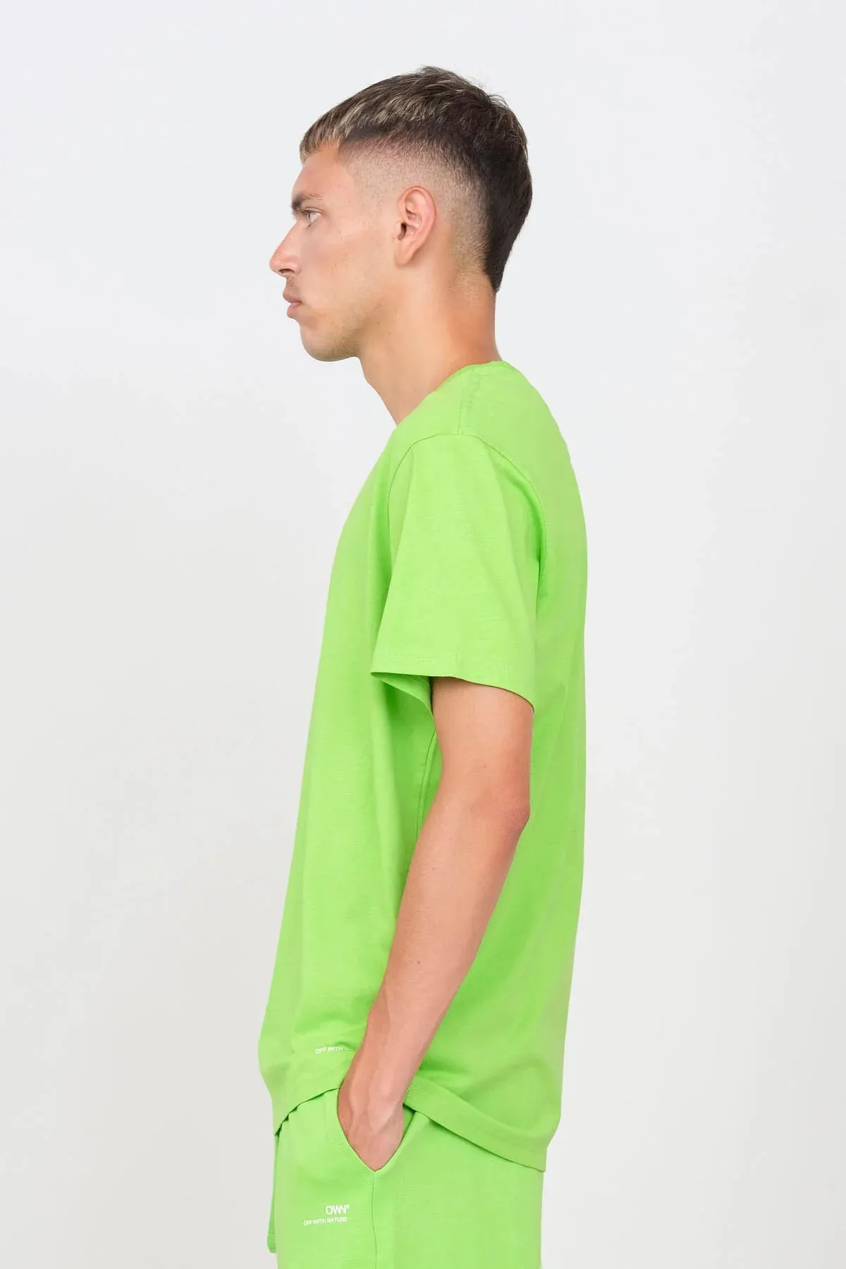 Men's Crewneck T-Shirt Apple Green sold by Ivalo.com product image thumbnail 3