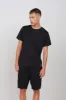 Men's Crewneck T-Shirt Black sold by Ivalo.com