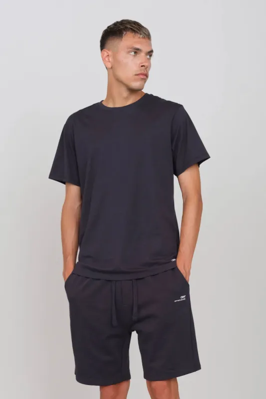 Men's Crewneck T-Shirt Blue sold by Ivalo.com