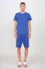 Men's Crewneck Stretch T-Shirt Royal Blue sold by Ivalo.com