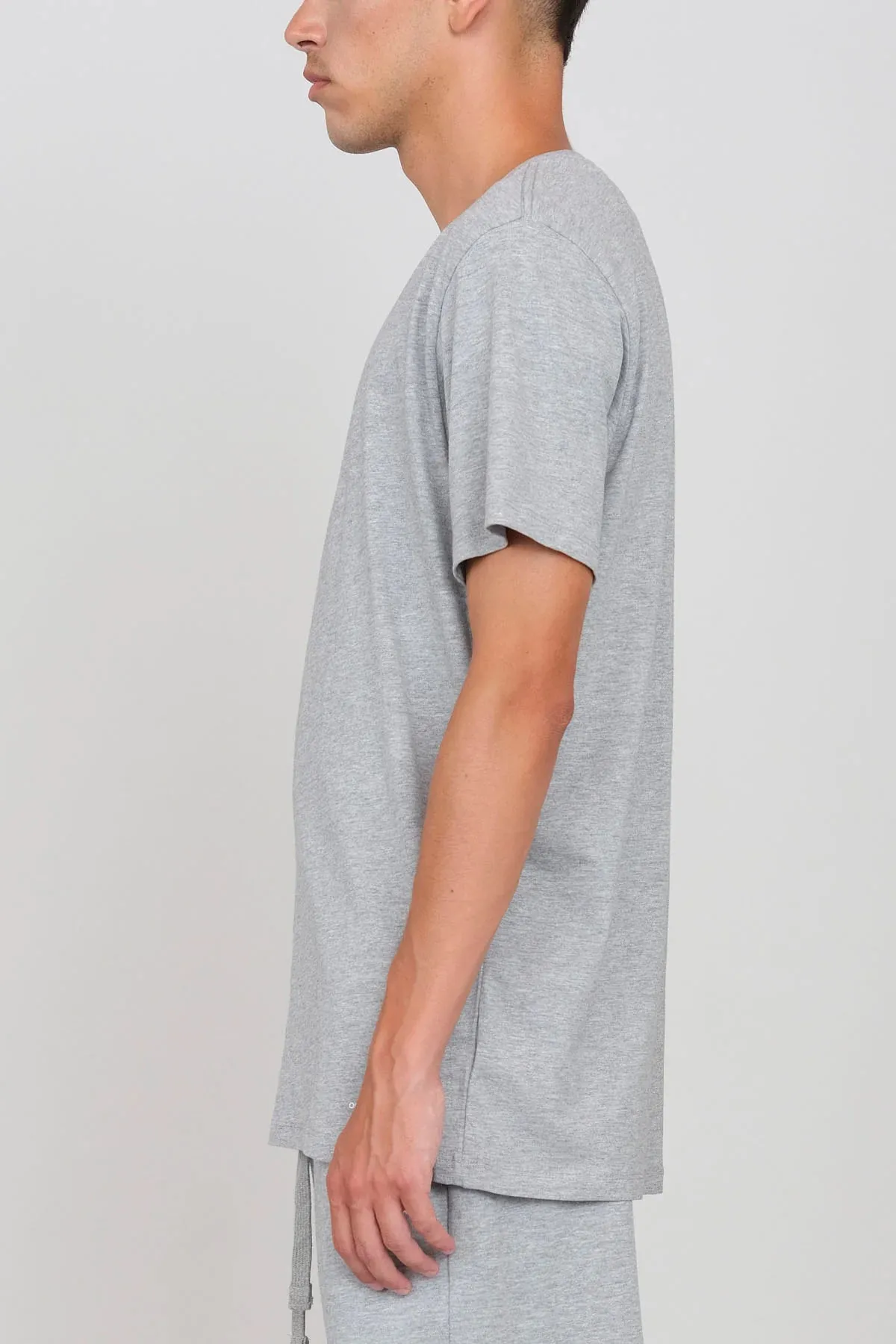 Men's Crewneck Stretch T-Shirt Grey sold by Ivalo.com product image thumbnail 3